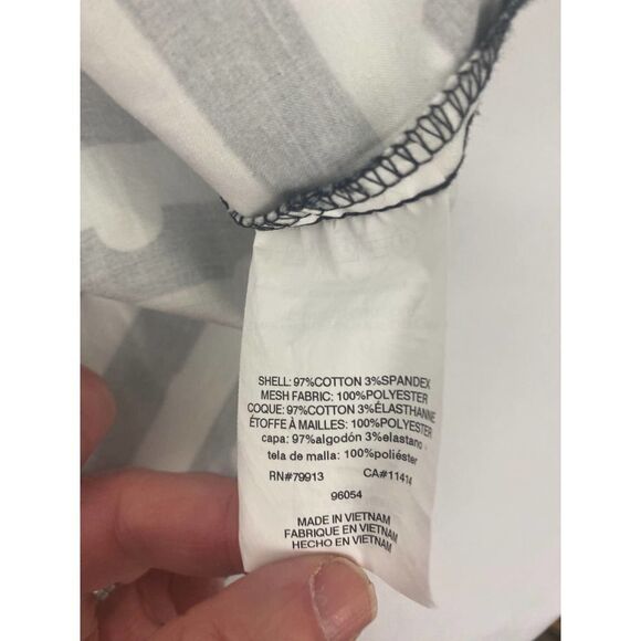 Motherhood Maternity Black and White Polka Dot Dress Pregnancy - Size Large - Picture 10 of 10